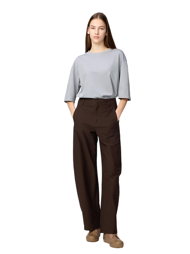 Uniqlo Футболка AIRism Cotton Oversized Crew Neck