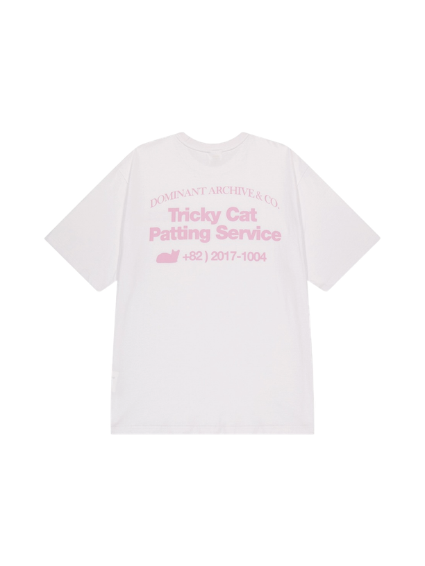 Dominant TRICKY CAT PATTING SERVIE T-SHIRT