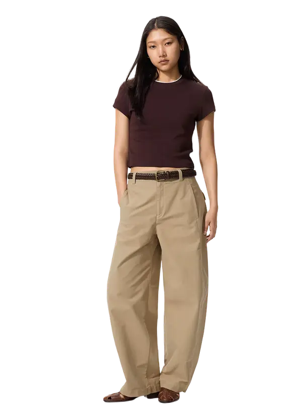 Uniqlo Брюки Jersey Barrel Leg