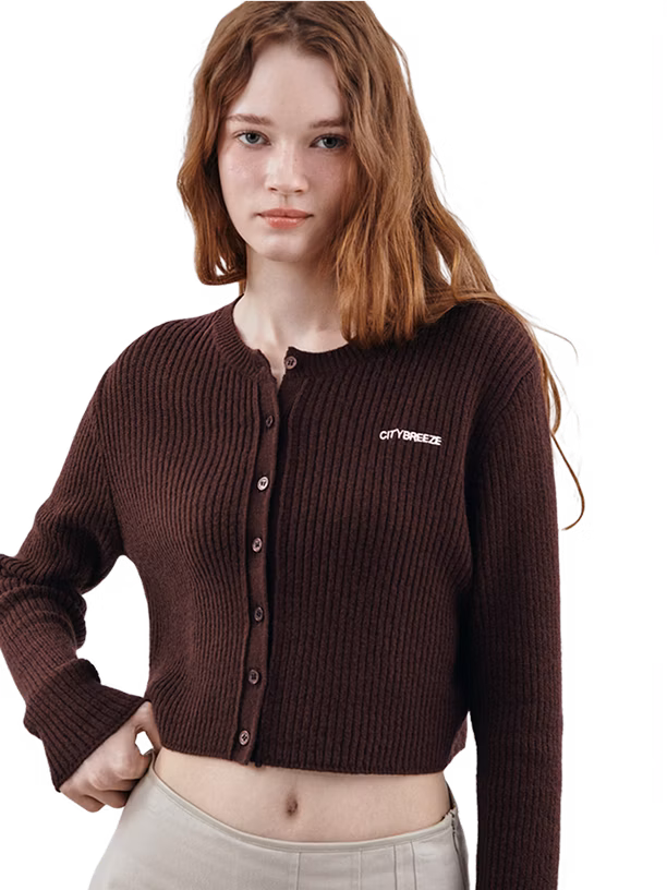 Citybreeze Кардиган RIBBED SMALL LOGO