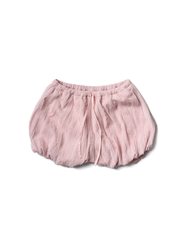 Poev Textured Balloon Shorts