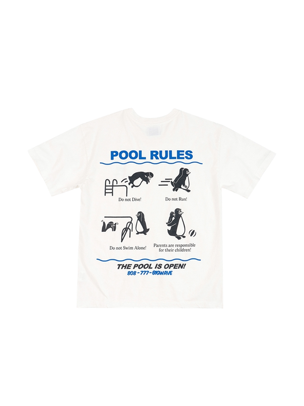 Big Wave DO NOT DIVE TEE (OFF WHITE)