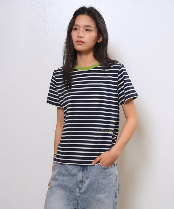 General Idea Футболка coloring striped short-sleeved
