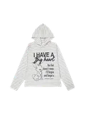 I HAVE A big heart HOODED L/S
