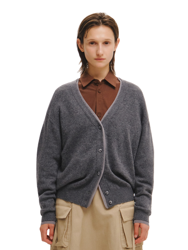 General Idea Кардиган Layered Loose Fit