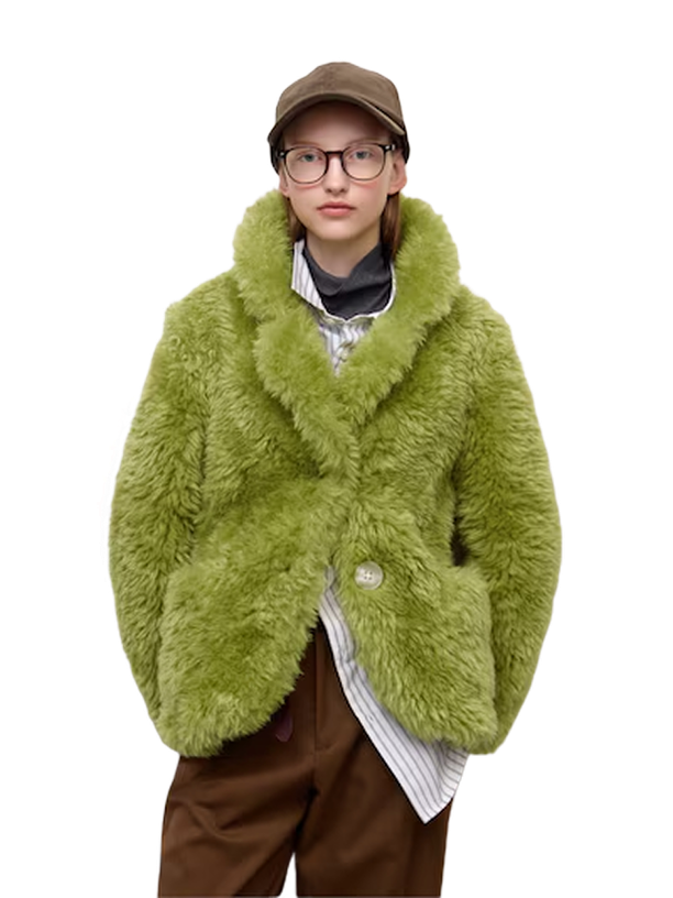 Uniqlo Куртка из искусственного меха GU Faux Fur