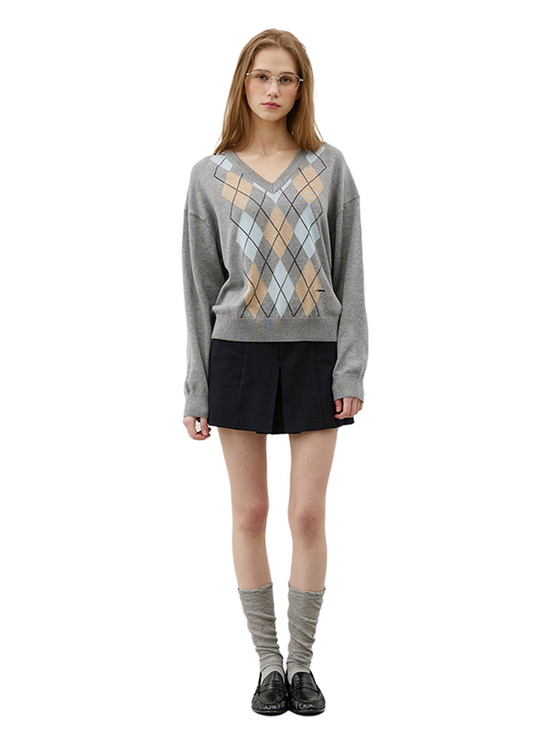 Citybreeze Свитер ARGYLE V-NECK