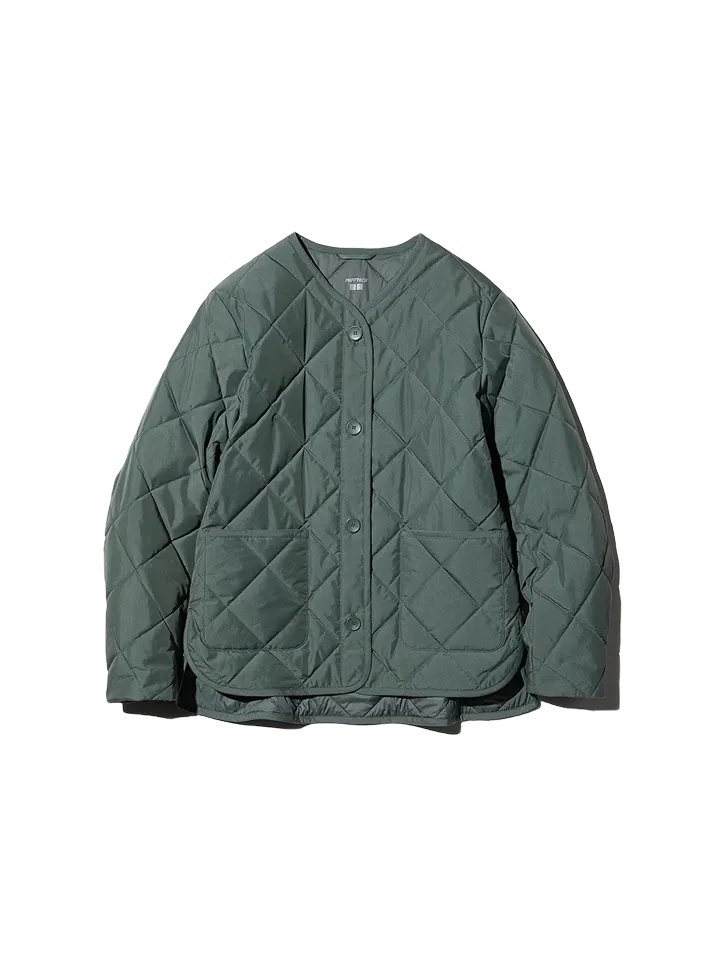 PUFFTECH no-collar jacket — Нейсент