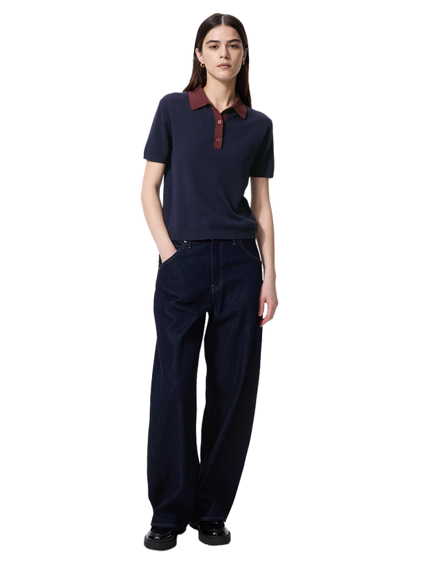 Uniqlo Поло Color Block