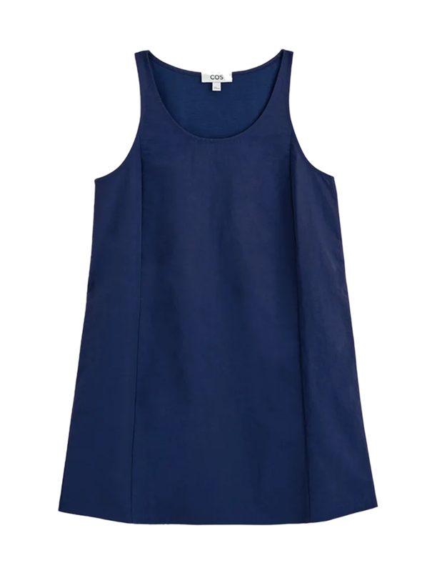 COS Платье Jersey-Panelled Nylon