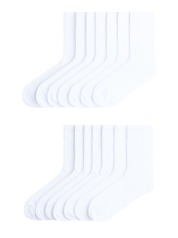 H&M Набор 7-Pack Sports Socks DryMove