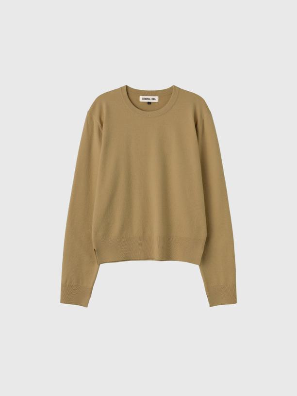 General Idea woman relaxed essential crew neck pullover