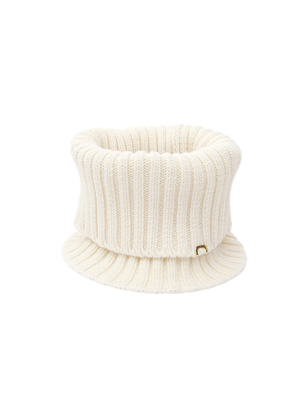 Undercontrol Studio NECK WARMER / RIB / LAMBS WOOL / CREAM