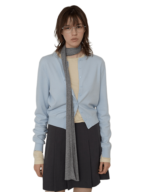 Citybreeze Шарф Logo Label Soft Wool Tencel Long