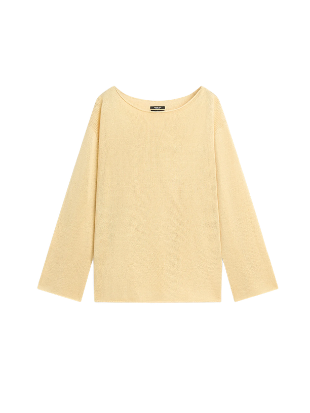 Massimo Dutti Хлопковый свитер Mercerised