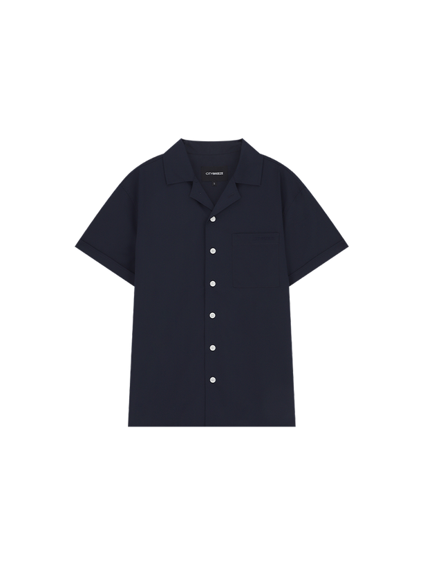 Citybreeze Немнущаяся рубашка оверсайз с коротким рукавом