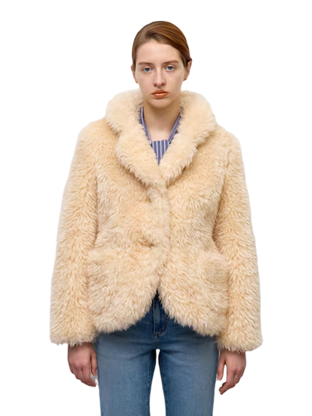 Uniqlo Куртка из искусственного меха GU Faux Fur