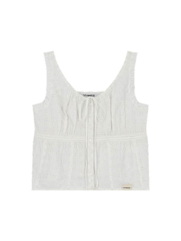 Citybreeze Кружевная блузка без рукавов