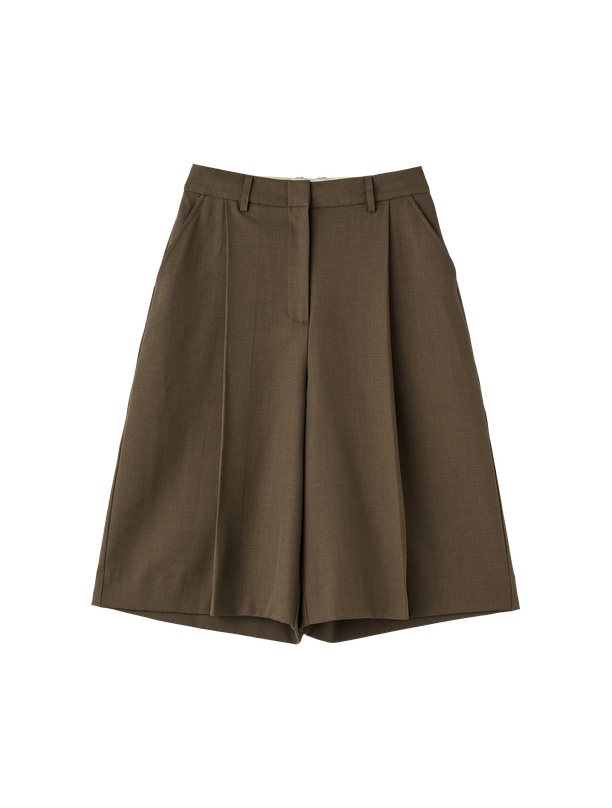 General Idea Брюки pleats bermuda
