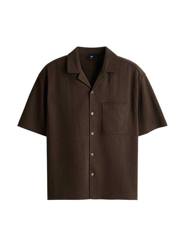 H&M Рубашка Relaxed Fit Camp
