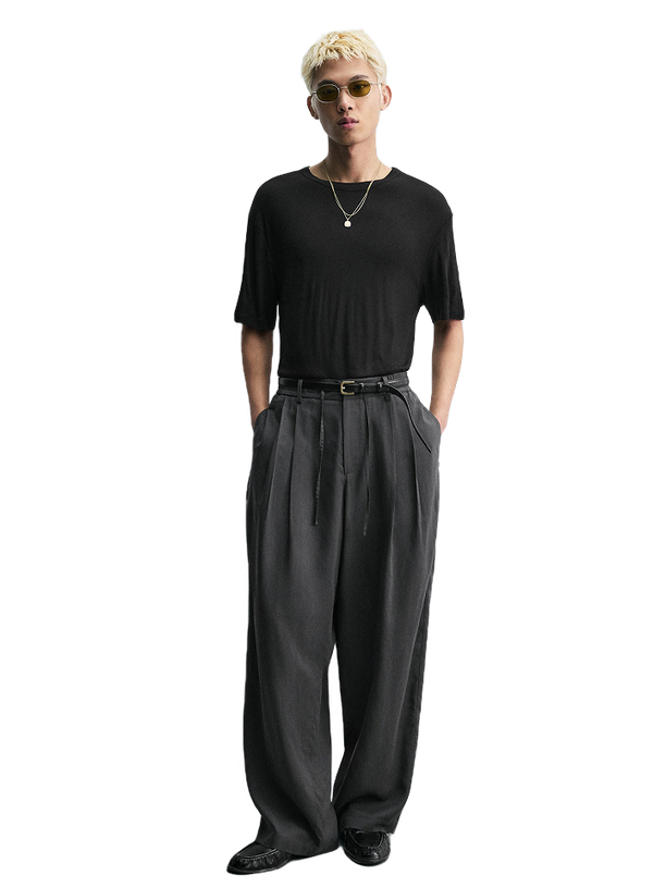 Zara Футболка RELAXED FIT ИЗ 100% бамбука