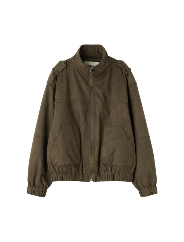 General Idea Бомбер soft touch suede
