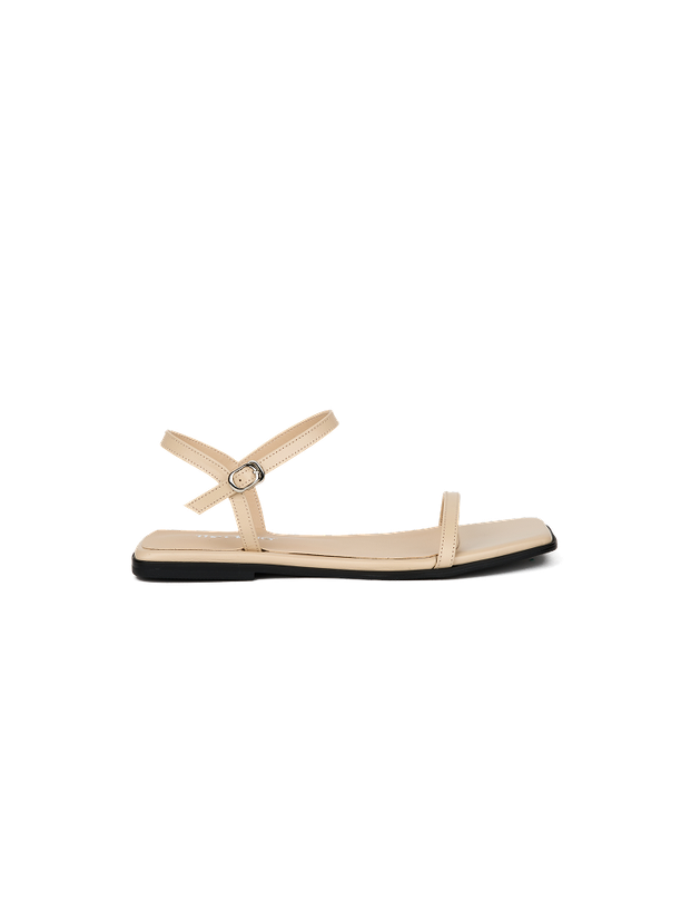 The Cloister Easy Square-Toe Flat Sandal
