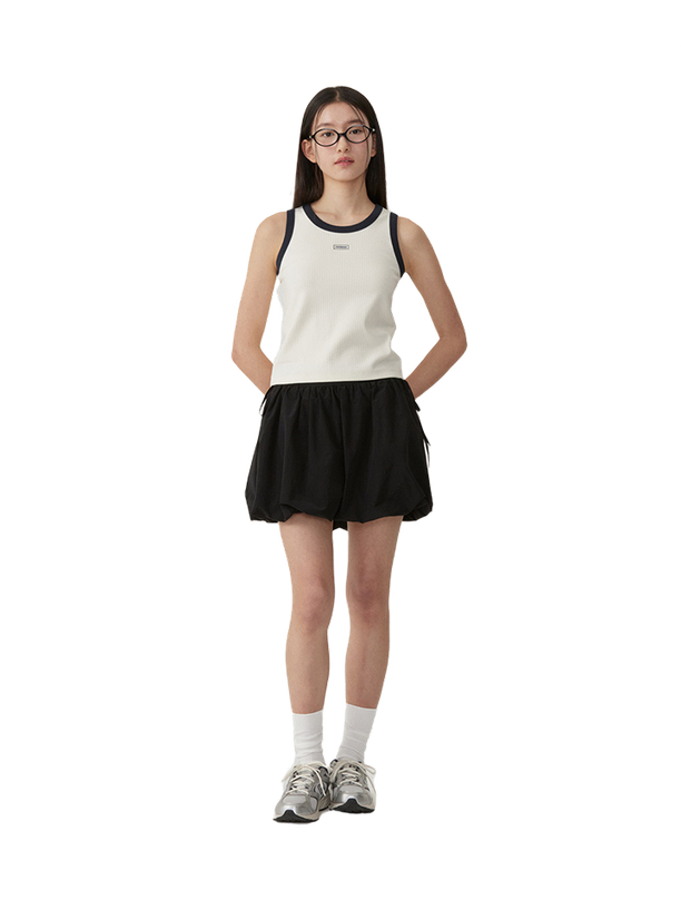 Covernat Топ Ringer Ivory