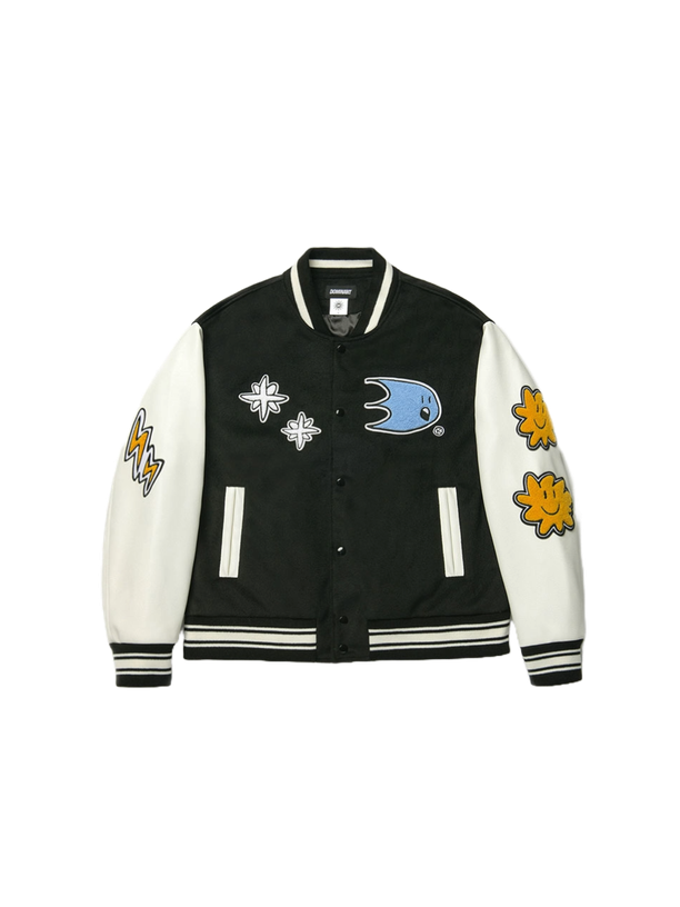 Dominant Weather Varsity Jacket_Black