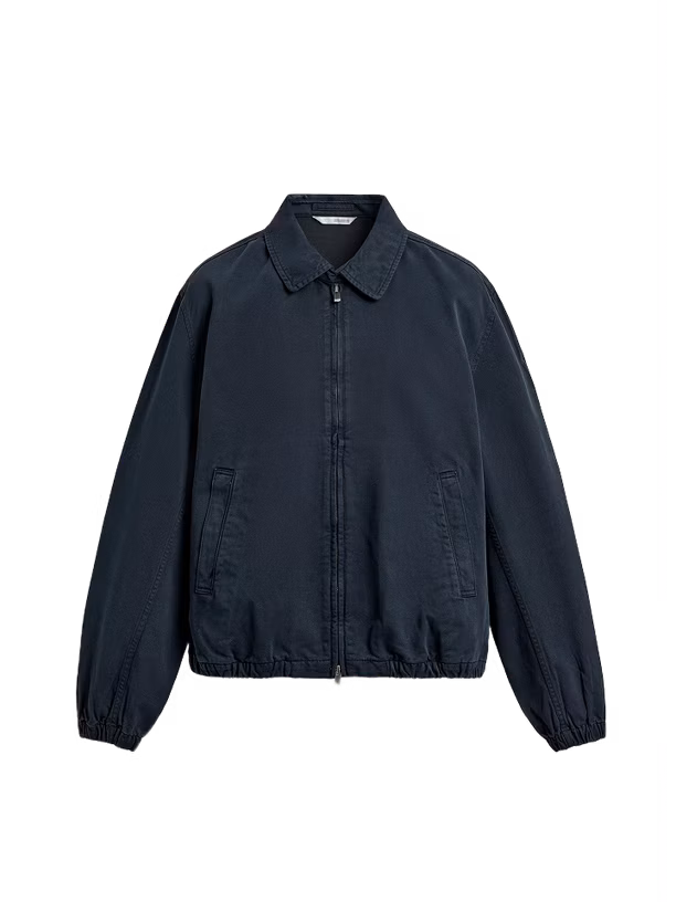 Zara Куртка REGULAR FIT из выстиранного хлопка