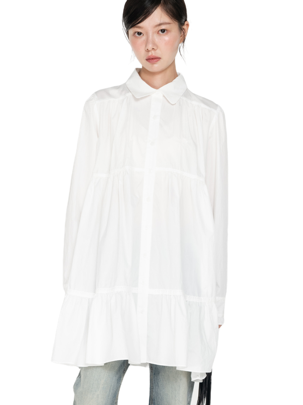 Highschool Disco Shirring Shirt OPS