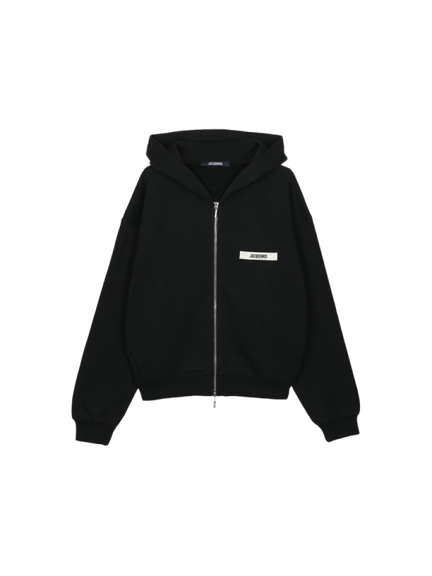 Jacquemus LE HOODIE ZIP GROS GRAIN