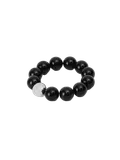 BRACELET SCRUNCHIE / BLACK BALL